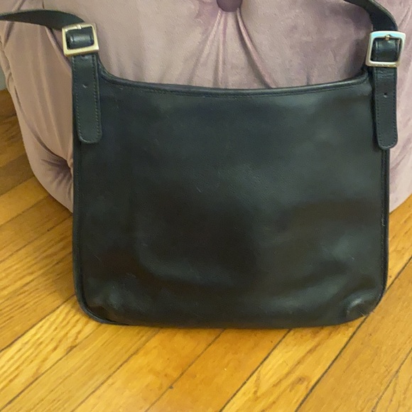 Coach Brand leather authentic vintage coach saddlebag nice - Picture 4 of 7